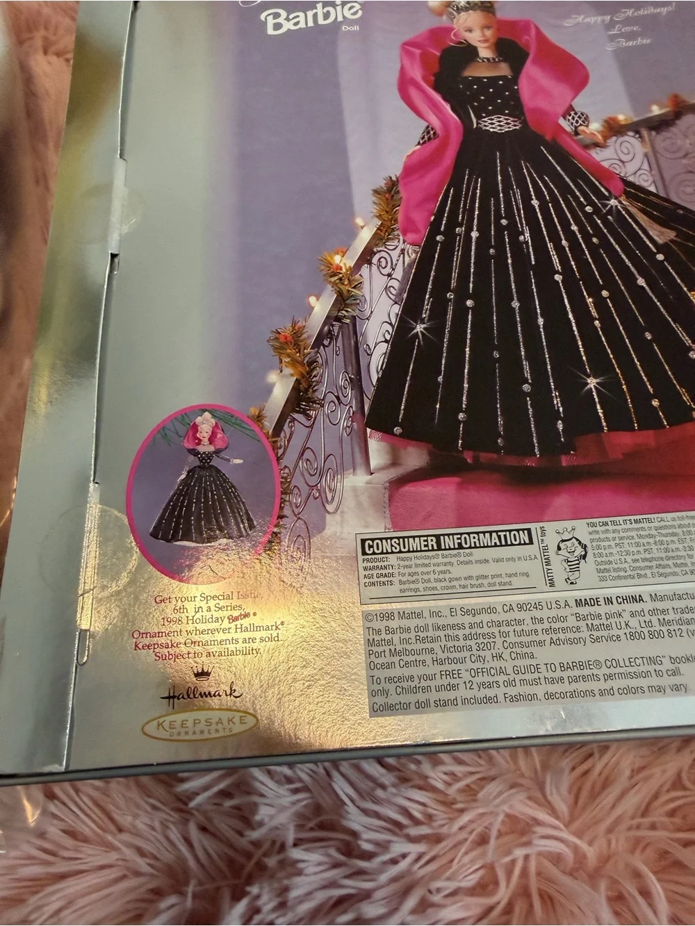 1998 special  edition holiday Barbie